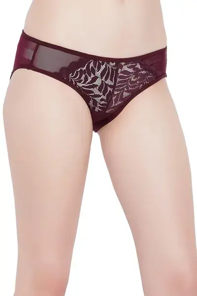 clovia-picture-low-waist-bikini-panty-in-wine-colour-with-powernet-panels-lace-290395.webp