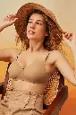 Padded Non-Wired Full Coverage Multiway T-Shirt Bra In Nude Colour
