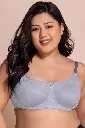 Non-Padded Underwired Full Figure Minimizer Bra in Baby Blue